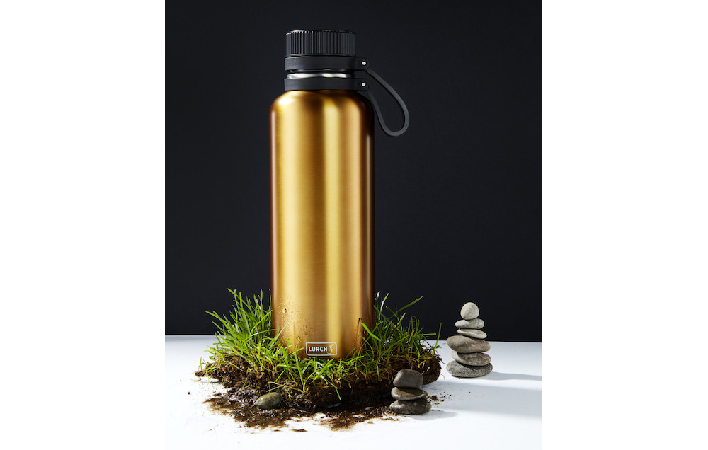 outdoorová robustní láhev z nerezy s poutkem outdoorová robustní láhev z nerezy s poutkem